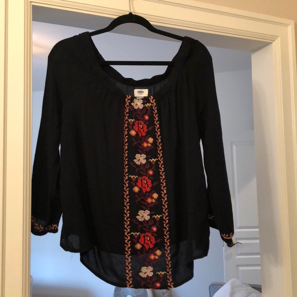 Baja style flowy top. Old navy